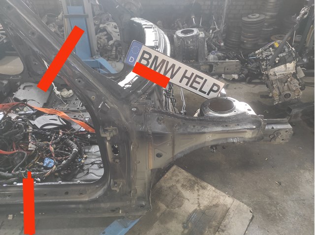 Блок управління відкриття кришки багажника 41007428086 BMW
