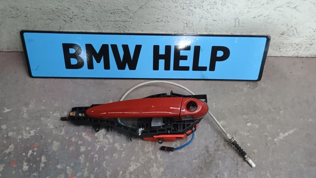 Ручка передніх дверей зовнішня, ліва 51217332565 BMW