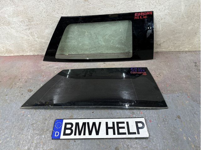 Скло кузова/багажного відсіку, праве 51377300018 BMW