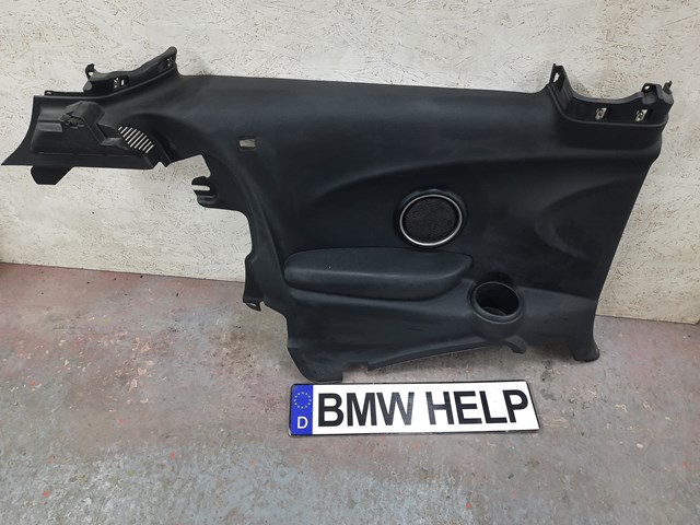 Обшивка стійки кузова внутрішньої, середня нижня ліва 51437410573 BMW