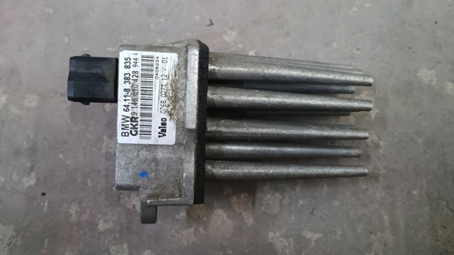 Регулятор оборотів пічки 64118383835 BMW