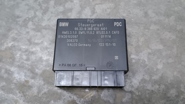Модуль (блок ЕБУ) управління парктроніком 66209366920 BMW