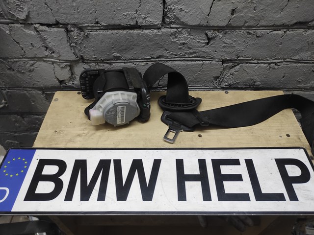 Ремінь безпеки передній лівий 72117258435 BMW