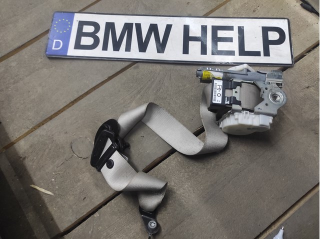 Ремінь безпеки передній лівий 72117309345 BMW