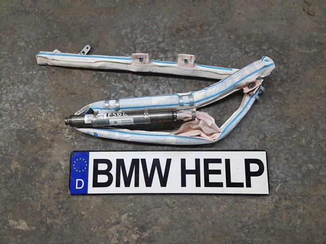 Подушка безпеки, шторка бічна, ліва, AIRBAG 72127301303 BMW