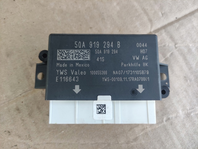 Модуль (блок ЕБУ) управління парктроніком 5QA919294B VAG