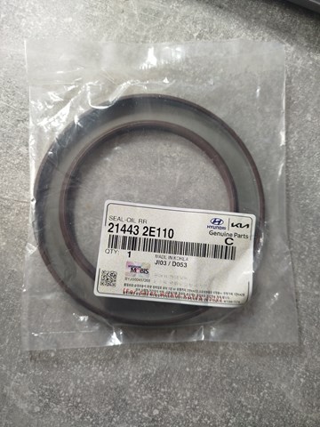 Сальник колінвала двигуна, задній 214432E110 HYUNDAI
