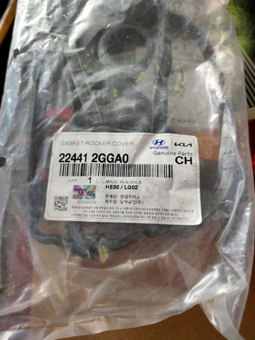 Прокладка кришки клапанної  224412GGA0 HYUNDAI