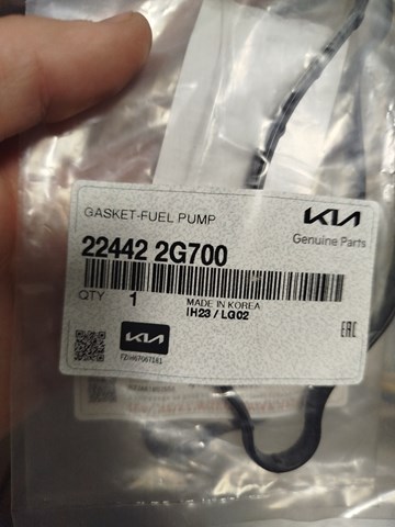 Прокладка паливного насосу на клапанній кришці 224422G700 HYUNDAI