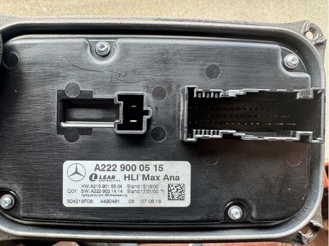 Модуль управління світлом фар A2229000515 MERCEDES