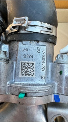 Клапан EGR рециркуляції газів A6541400460 MERCEDES