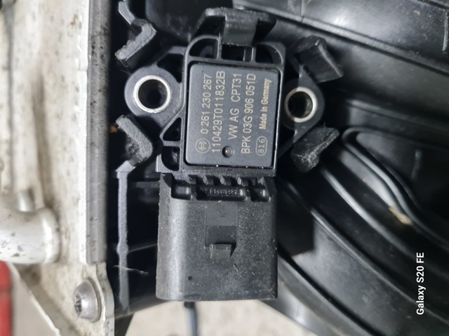 Датчик тиску наддуву турбіни 03F145673F VAG