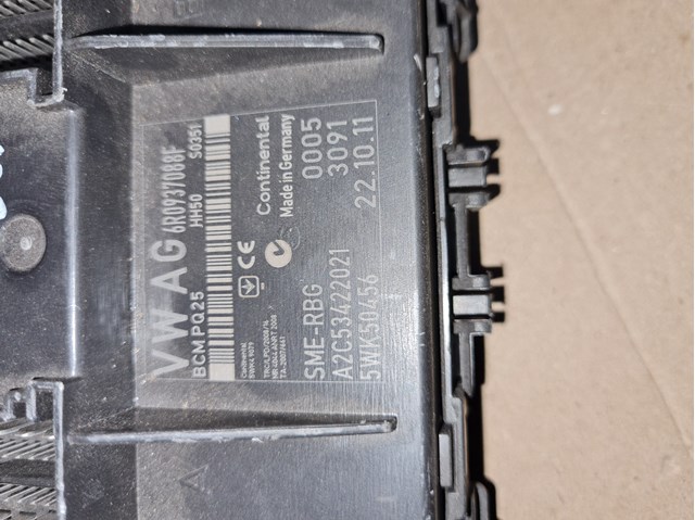 Блок управління комфорту 6R0937088F VAG