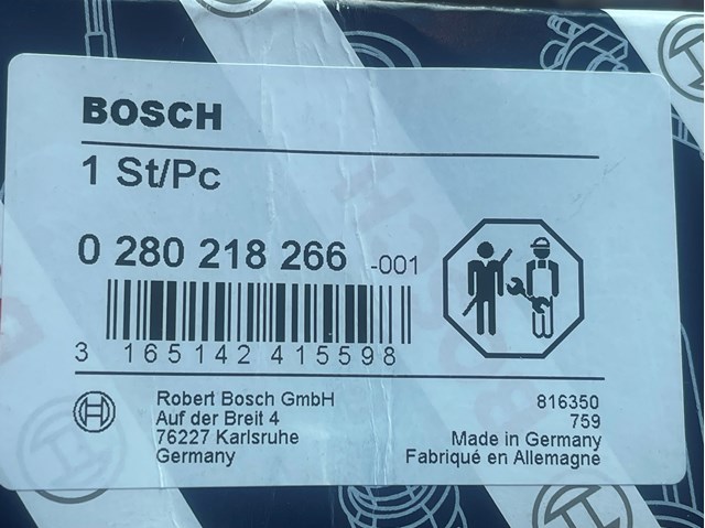 Повітромір 0280218266 BOSCH