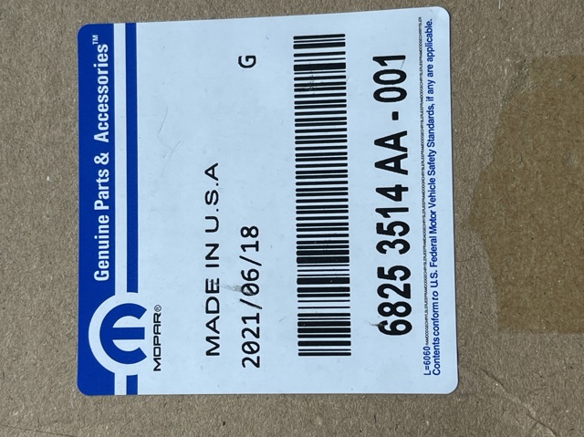 Кожух термостата 68253514AA CHRYSLER