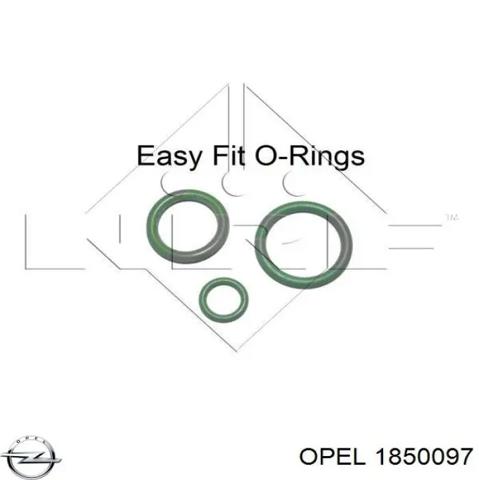 Радіатор охолодження кондиціонера 1850097 OPEL