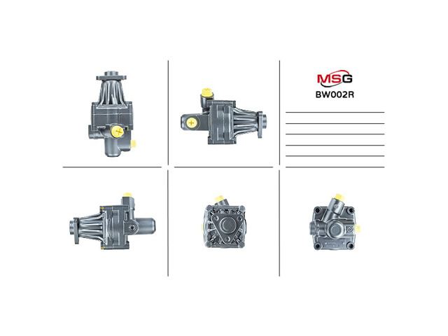 Насос рульового механізму BW002R MSG Rebuilding
