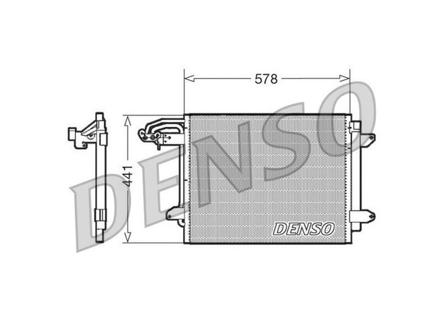 Конденсатор кондиціонера DCN32030 DENSO