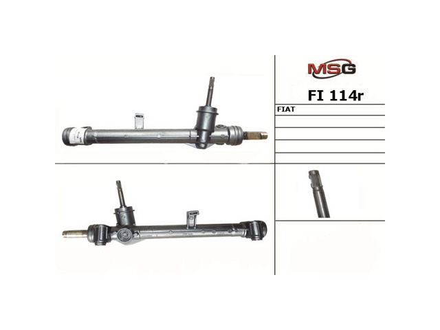 Рульова рейка FI114R MSG Rebuilding