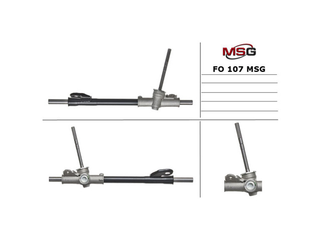 Кермова рейка FO107 MS GROUP