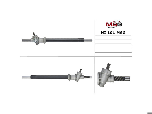 Рейковий рульовий механізм NI101 MS GROUP