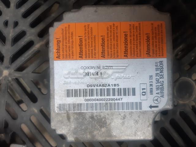 Блок управління airbag A1635422918 MERCEDES