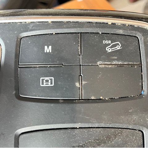 Блок кнопок центральної консолі A1669055202 MERCEDES