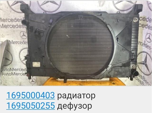 Радиатор охлаждения двигателя A1695001803