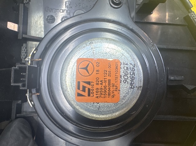 Динамік "торпедо" A1698201802 MERCEDES