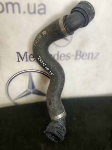 Шланг/патрубок радіатора охолодження, нижній A2055017484 MERCEDES