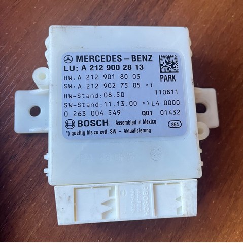 Модуль (блок ЕБУ) управління парктроніком A2129002813 MERCEDES