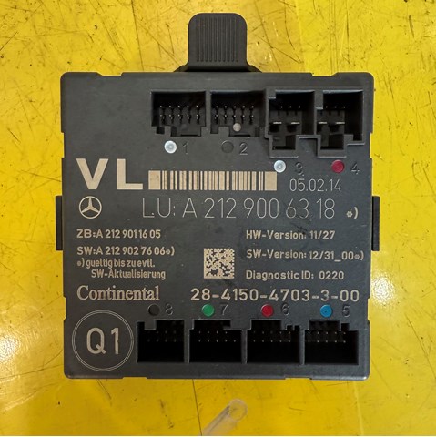 Блок комфорту передніх дверей A2129006318 MERCEDES