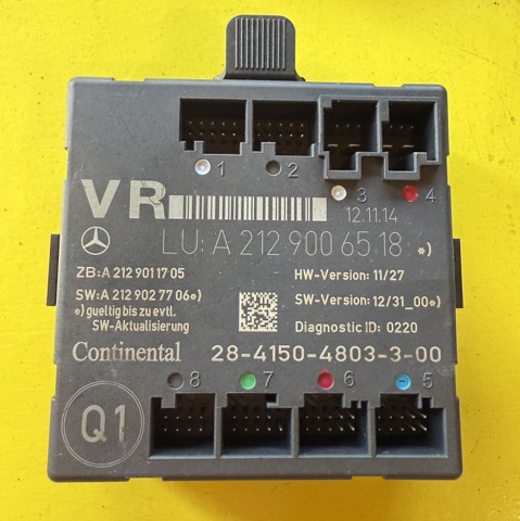 Блок комфорту передніх дверей A2129006518 MERCEDES