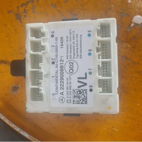 Блок комфорту передніх дверей A2229009812 MERCEDES