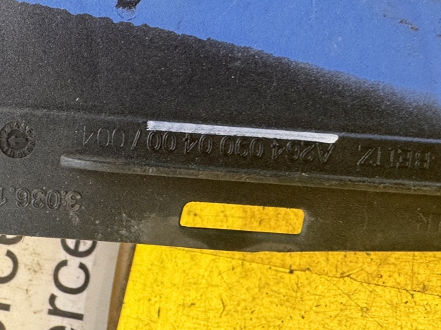 Патрубок повітряний, вхід повітряного фільтра A2640900400 MERCEDES