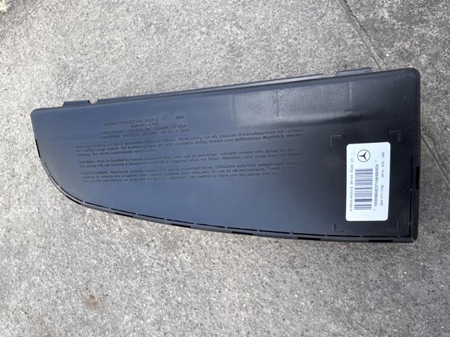 Подушка безпеки AIRBAG спинки сидіння, лівого A1668600502 MERCEDES
