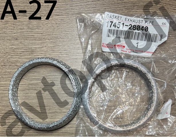 Прокладка приймальні труби 1745128040 TOYOTA