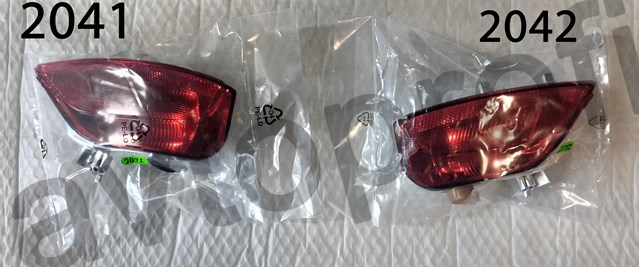 Протівотуманнка задня, ліва 265855907R RENAULT