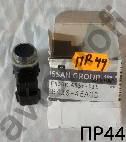 Датчик сигналізації парковки (парктроник), передній / задній, 284384EA0D NISSAN