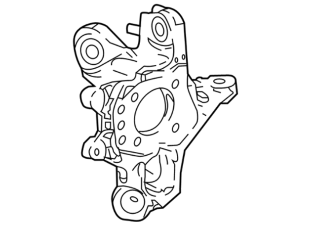 Цапфа поворотного кулака 4230511010 TOYOTA