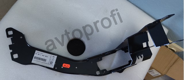 Супорт радіатора правий/монтажна панель кріплення фар 51647307874 BMW
