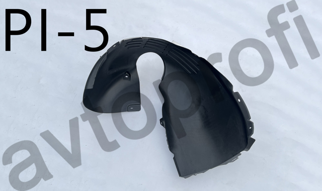 Підкрилок переднього крила, лівий задній 5G0805969P VAG