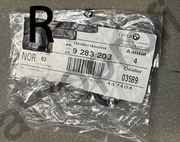 Кронштейн датчика парктроніка, передній бічний 66209283203 BMW