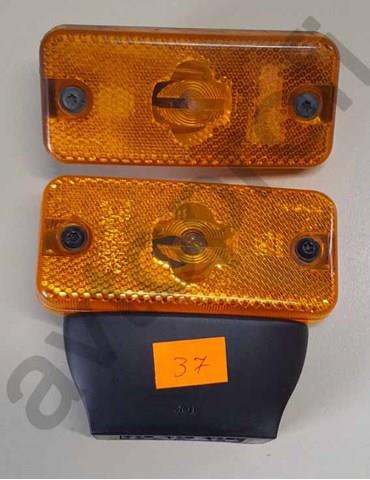 Маркер (ліхтар на бік) кабель iveco 06- ducato boxer jumper 06- (жовтий) овальна фішка  71749250