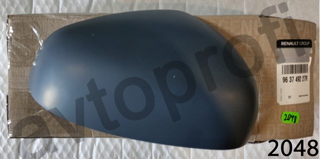 Накладка правого бокового дзеркала 963749227R RENAULT