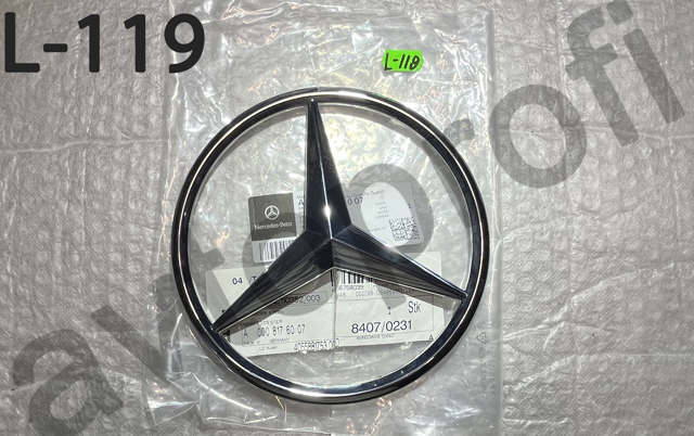 Фірмовий значок решітки радіатора A0008176007 MERCEDES