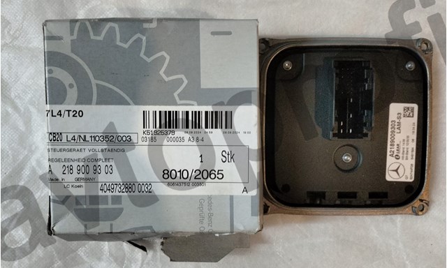 Блок управління освітленням A2189009303 MERCEDES