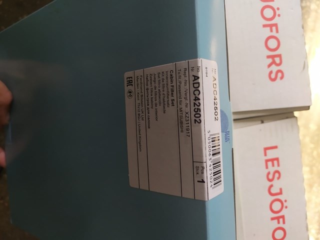 Фільтр салону вугільний ADC42502 BLUE PRINT