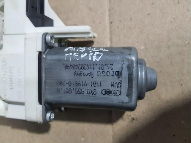 Двигун склопідіймача двері передньої, лівої 8K0959801B VAG