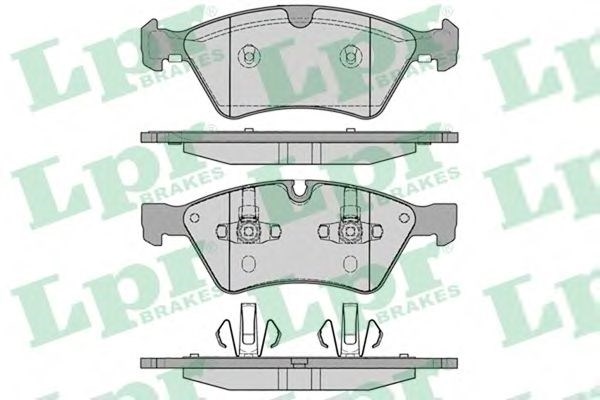 Гальмівні колодки 05P1253 LPR